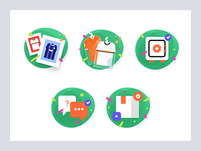 Storing Memories - Illustration b2c design icon illustration landing page motion ui vector website