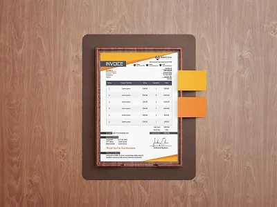 Invoice Template Design bill branding branding design brochure business flyer creative customizable design flyers graphic design graphicdesign graphics invoice invoiceorder invoices paybill paybills proposal recite templates