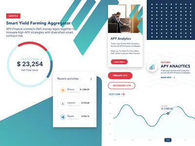 UI Pattern Exploration app crypto design ui ux