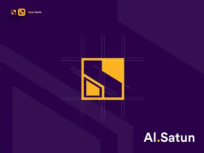 Al.Satun-Logo Design 3d animation branding clean logo design freelance graphic design identity branding logo logo branding logos graphics logo design concept logotype motion graphics upwork