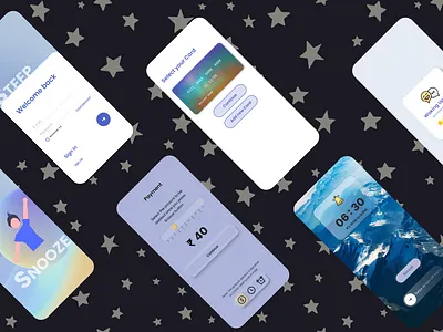 Steep Snooze - App UI branding design graphic design minimal ui ux