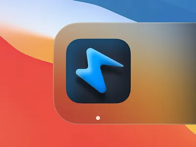 Origami Studio Dark Icon big sur facebook icon logo macos origami studio