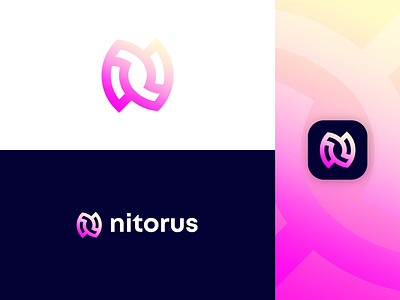 Modern N Letter Logo abstract art abstract logo abstract n logo brand identity business logo colorful logo design gradient logo graphic design illustration logo logo design logo idea modern lettering modern logo modern logo design modern n logo n letter design n letter logo n logo idea