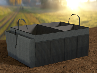 Trunk Organizer 3d 3d product 4d animation arnold render behance c4d cinema cinema 4d design digital art digital design dribbble graphic design illustration motion graphics photoshop product product design ui