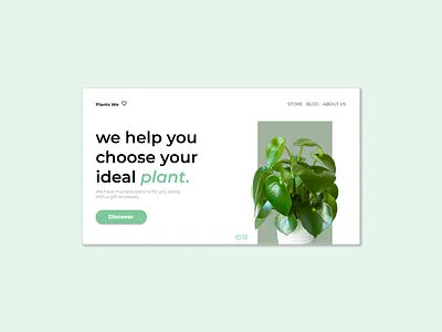 Landing Page • Daily UI #003 design desing minimal simple ui ux