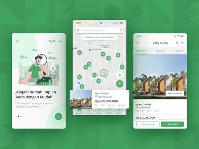 Seruma: E-commerce Properties for the Millenials app art branding design figma flat illustration logo ui