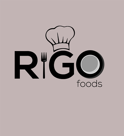 Rigo Foods (Food Logo) branding design fiverr designer food logo graphic design hologram icon id illustration logo monogram restaurant logo