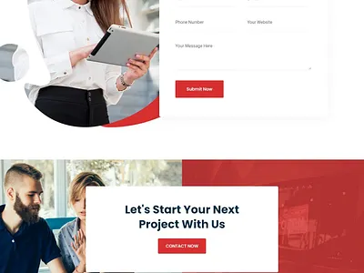 Consulting Website Homepage design illustration typography ui ux