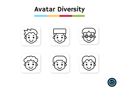 Avatar icon pack avatar design icon icon design icon set iconography icons illustration ui user