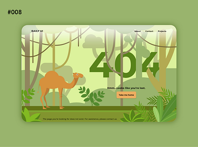 Daily UI 008 - 404 Page 404 404 page 404page daily ui 008 dailyui dailyui008 dailyuichallenge design ui ui design