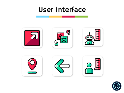 User interface icon pack design icon icon design icon set iconography icons illustration ui uiux user interface