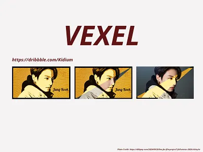 Vexel - Jeon Jung-Kook bts flat illustration illustrator jungkook vector