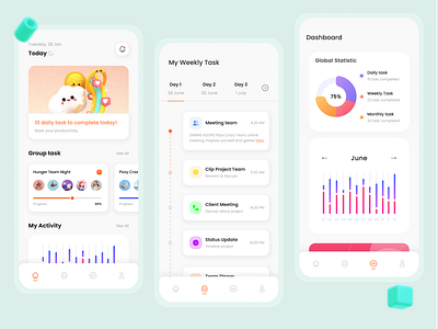 Task Manager - Mobile App ✅ components design graphic design interface ios management management app manager mobile task list taskmanager tasks todo ui ux