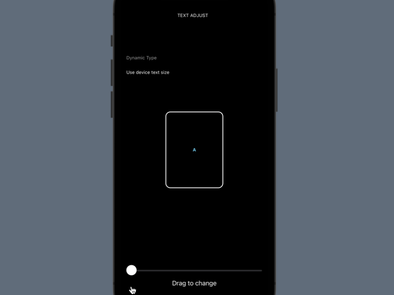 Design a Dynamic Type/Text Prototype in SwiftUI dynamic type prototype how to use sliders in swiftui interaction design swiftui swiftui dynamic text swiftui slider controls
