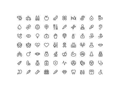 Friendly: Medical and Healthcare icon iconography illustrator thstudio ui