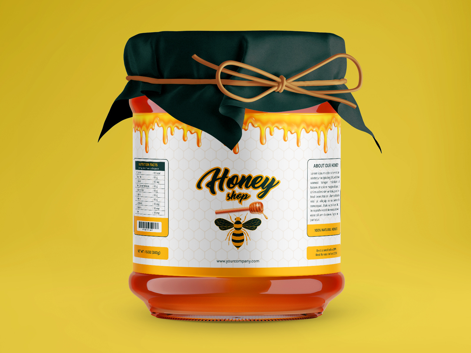Honey Label Design Product Packaging bee bee logo bottle box branding design honey honey label design honeybee jar label label packaging labeldesign package package mockup packagedesign packaging packagingdesign product label web design