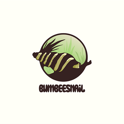 bumbee snail animals animation bee branding design flat illustration logo snail typography ui ux vector