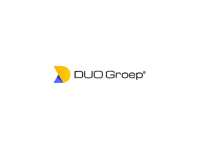 DUO Groep®️ adobe illustrator branding branding design branding logo design flat flat logos illustration it logo logo design minimal tech vector