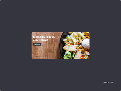 Daily UI 098 - Advertisement 098 dailyui food healthy food