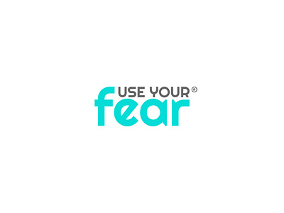 Use Your Fear - Podcast adobe illustrator branding design fear fear logo flat flat logos logo minimal podcast podcast logo spotify vector