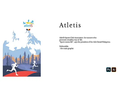 Atletis design graphic design illustration vector