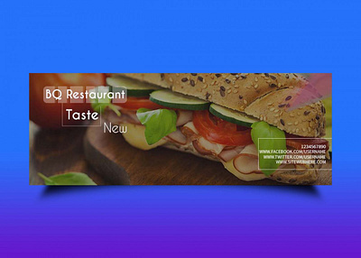 Restaurant Food Fb Cover Design cover cover design design fb cover design food cover design food fb cover free illustration latest logo mockup mockup design premium psd psd mockup restaurant cover design