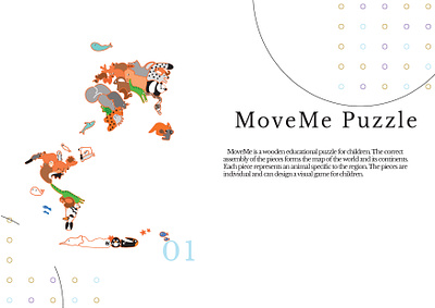 Move Me Puzzle design education funny game game grow kids puzzle