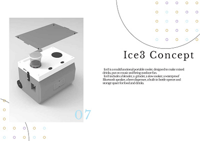 Ice3 Concept appliances design cooler family time fun industrial design party portable cooler