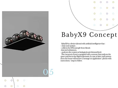 BabyX9 Concept appliances concept design future futuristic design hologram space vaccum