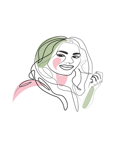 line art carton art design digital illustration face drawing illustration illustration art line art line art logo logo one line art portrait simple logo vector