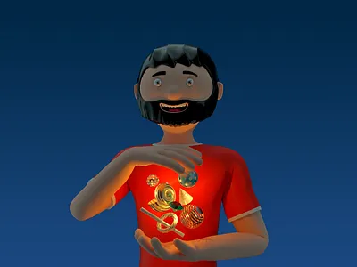 3D from my 3d 3d illustration 3d character blender