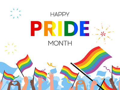 Pride 2021 design illustration illustrator pride pride2021 pridemonth vector