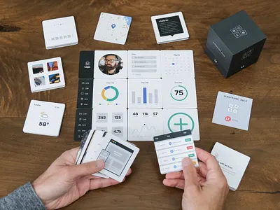 Kickstarter launch tomorrow! cards design layout ui ui kit ux ux design ux kits web design website wireframe wireframes