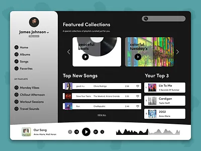 Music Player app concept design dailyui dailyuichallenge figma figma design music player musicplayer ui ui design uiux user interface design