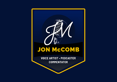 Jon McComb Voice Actor Website branding canada design entertainment graphic design illustration podcast ui ux vancouver vector voice acting