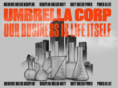 Propaganda Poster design grid layout minimal poster type website