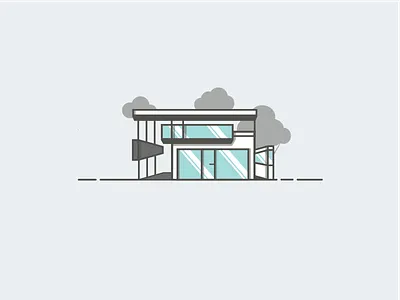 Vector House 2 light adobe adobe illustrator branding design flat graphic design illustration illustrator minimal outline vector web