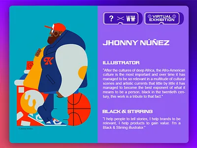 WRTBC x WNW balc artists black illustrator illustration