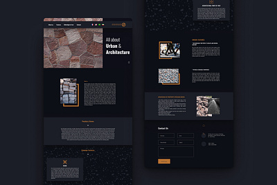 Sperlous Stones dark ui icon landingpage mine stone stone website ui ux