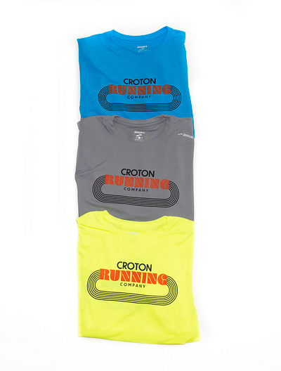 Second T-Shirt for Local Running Store branding design logo typography vector