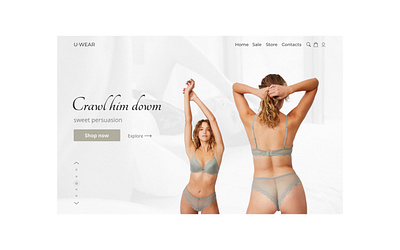 Third shot minimal uiux web web design website