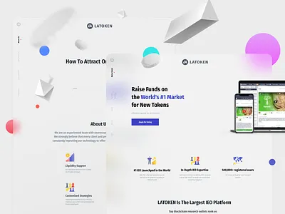 LATOKEN Cryptocurrency Exchange app banking branding design graphic design logo minimal ui vector