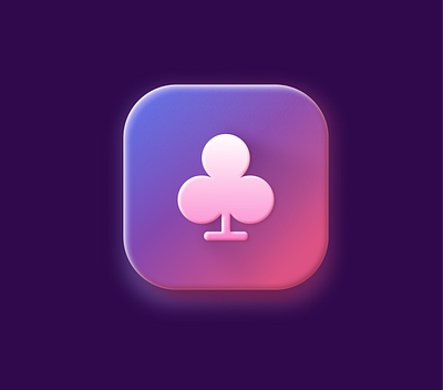 Clubs icon app 3d app application clean design figma icon illustration interface logo ui