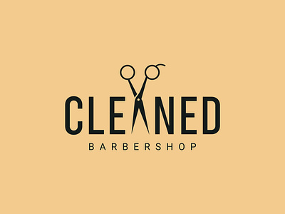 Cleaned Logo Design animation branding business logo design creative dribbble best shot graphic design hair salon logo free illustration illustrator logo logo design branding minimalist logo modern salon logo shop logo unisex salon logo