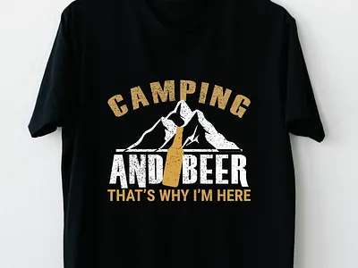 Camping T shirt,