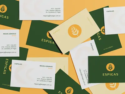 Business Card - Espigas branding businesscard graphic design identidadvisual logo papeleria