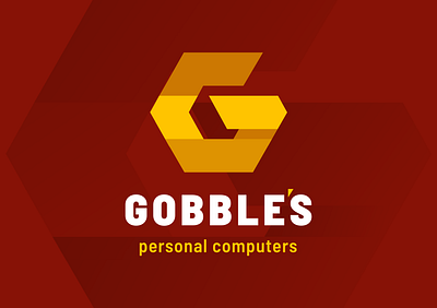 Gobble's Personal Computers Branding branding computers design graphic design icon illustration logo typography ui ux vector