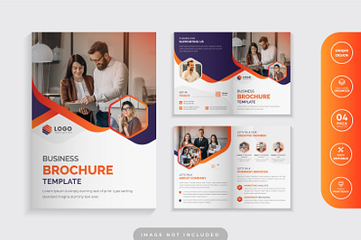 Creative Corporate Bi-Fold Business Brochure Design