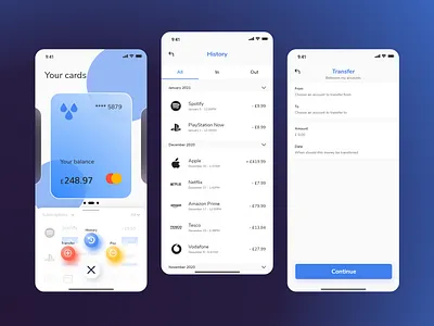 Watercard® Challenge banking charity design finance flat icon illustrator minimal ui ux