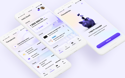 Futuristic financial app concept app concept financial futuristic mobile neon transparent ui